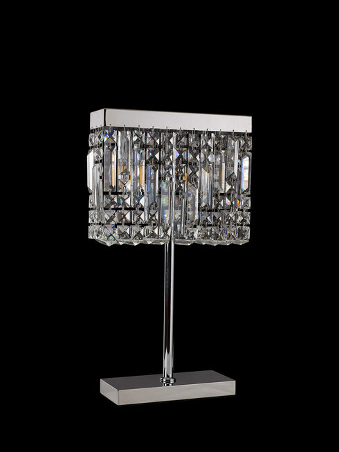 Zula Rectangular 2 Light Table Lamp